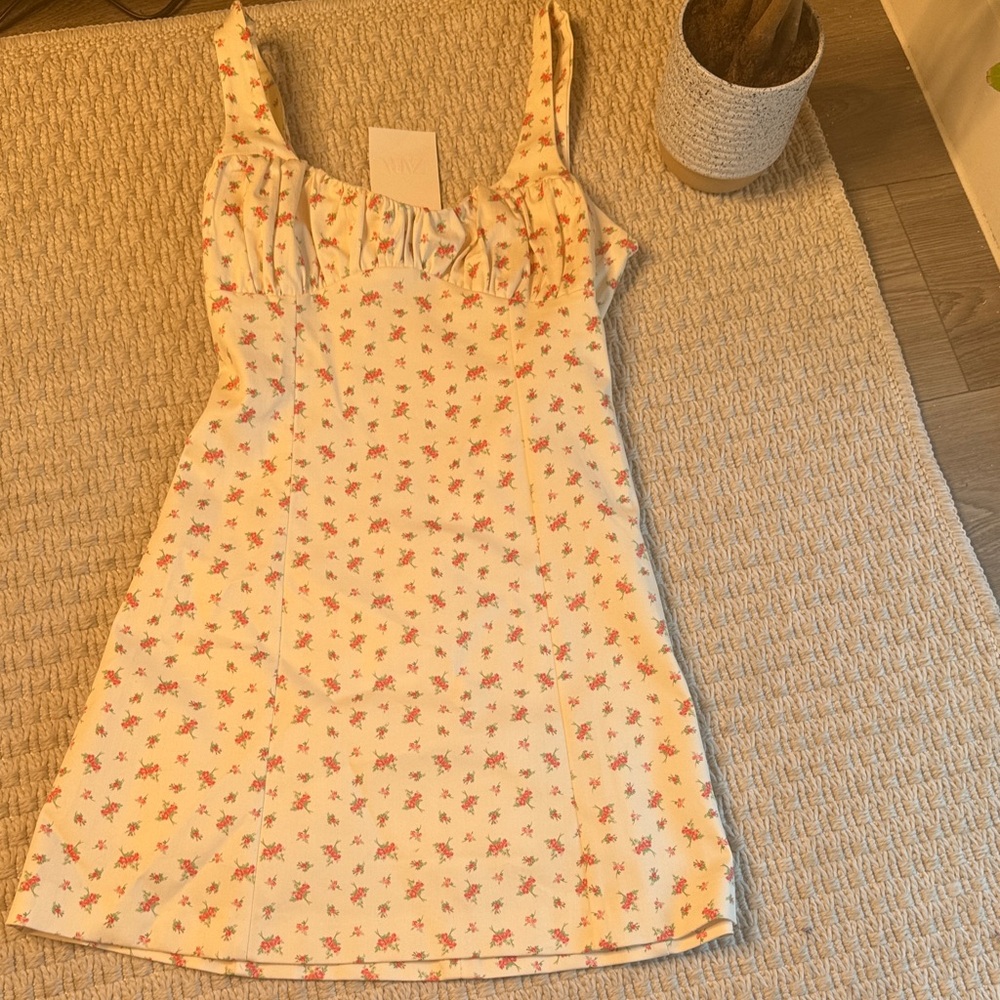 Zara Floral Mini Dress